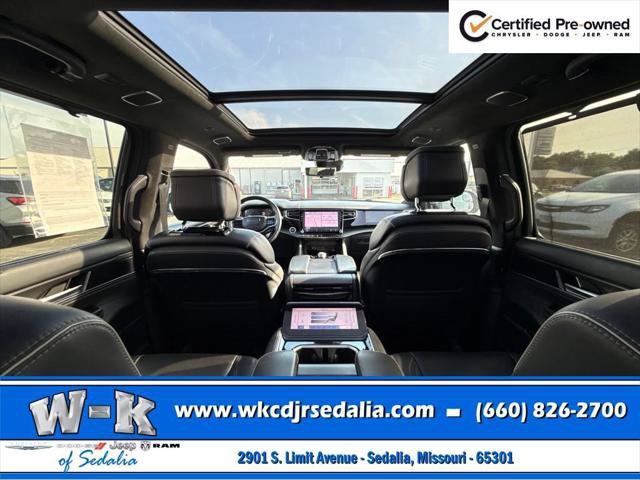 Certified 2024 Jeep Grand Wagoneer L Series II w/ Quick Order Packagew 28T AWD/4WD image 38