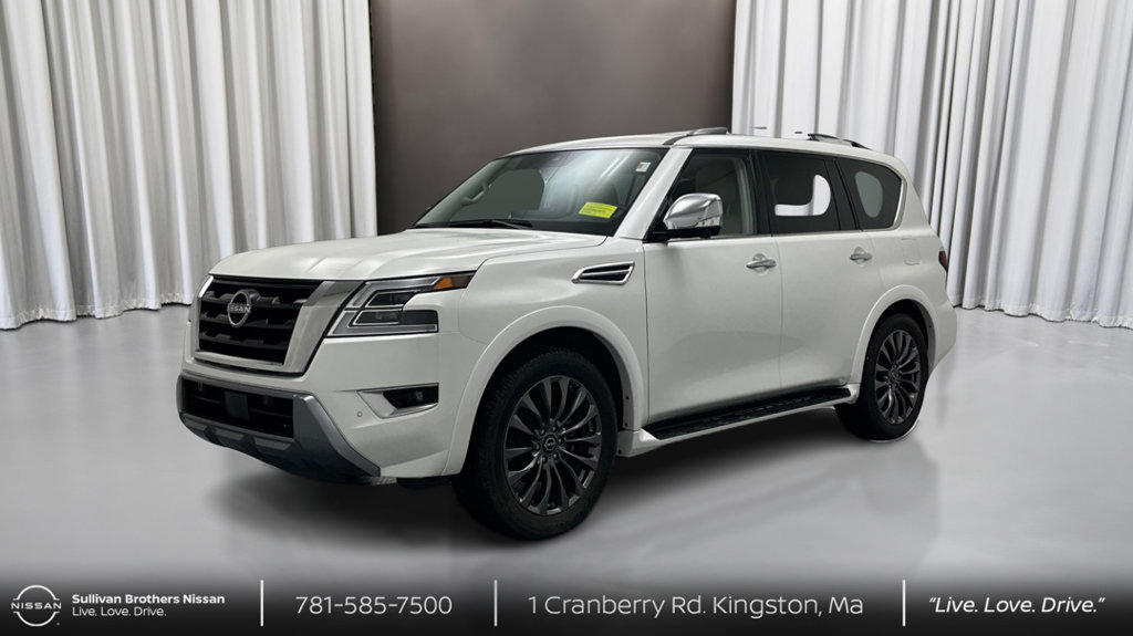 Certified 2024 Nissan Armada Platinum w/ Captain's Chairs Package AWD/4WD image 1