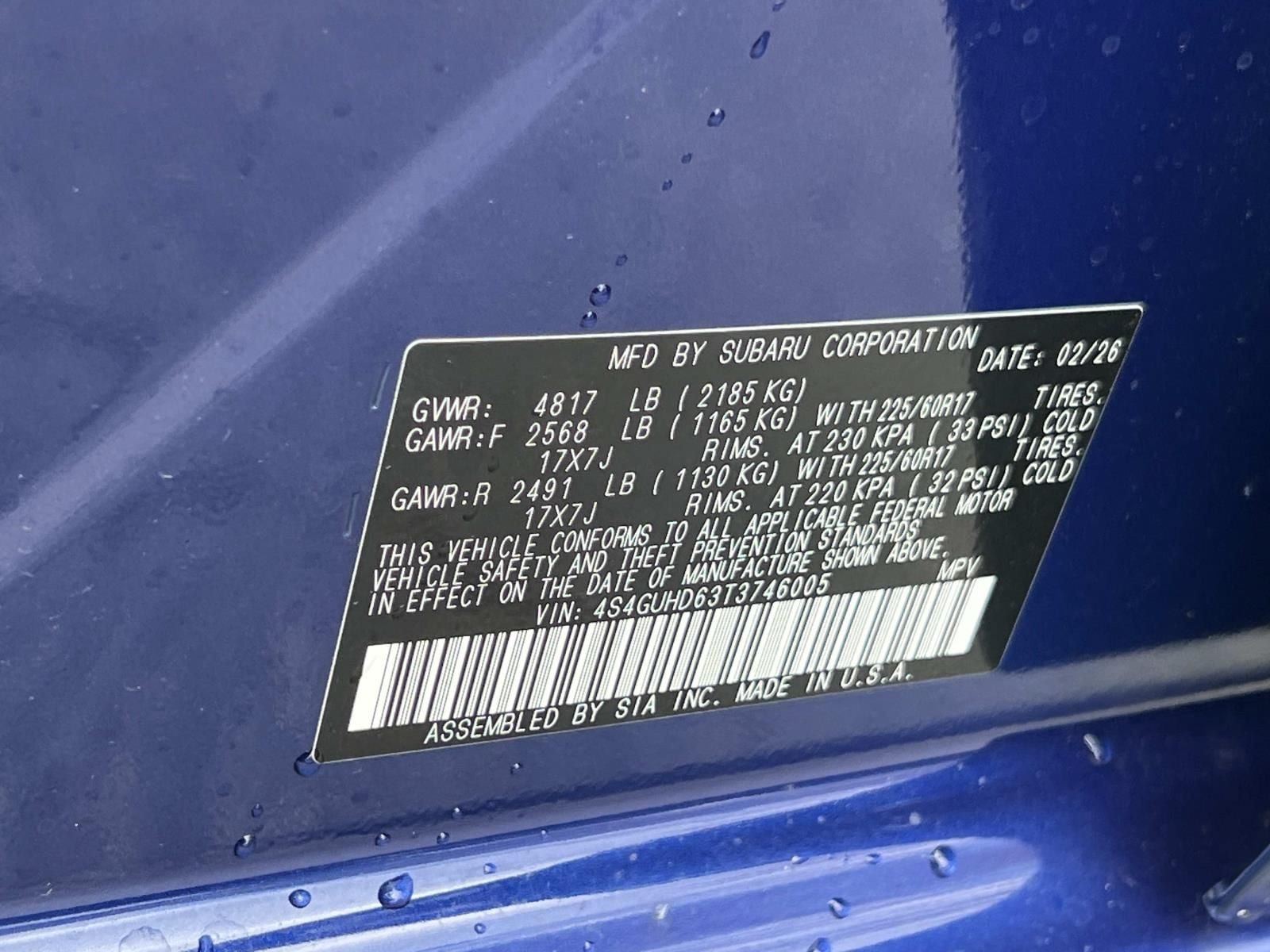 New 2026 Subaru Crosstrek 2.5i Premium AWD/4WD image 26