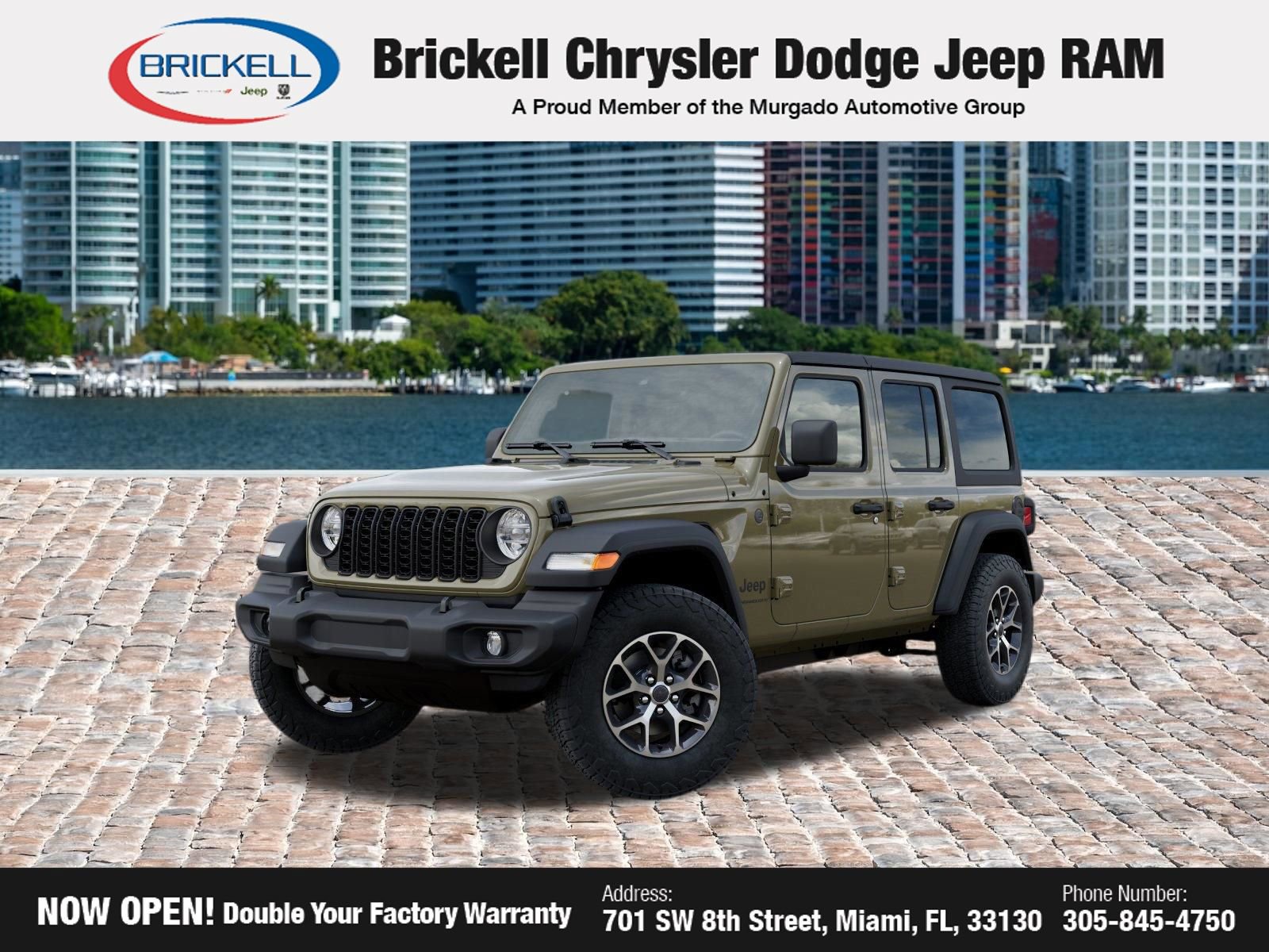 New 2026 Jeep Wrangler Unlimited Sport AWD/4WD image 1