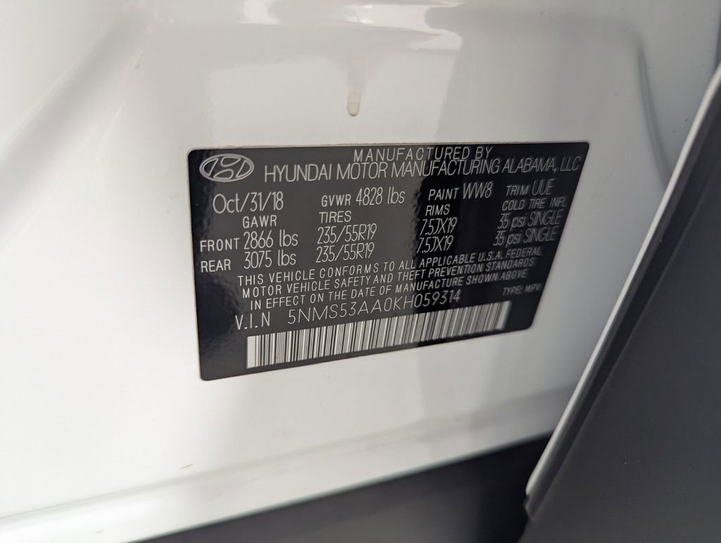 Used 2019 Hyundai Santa Fe FWD image 30