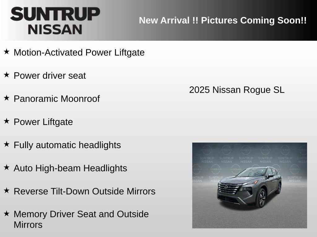 Used 2025 Nissan Rogue SL w/ SL Premium Package AWD/4WD image 12
