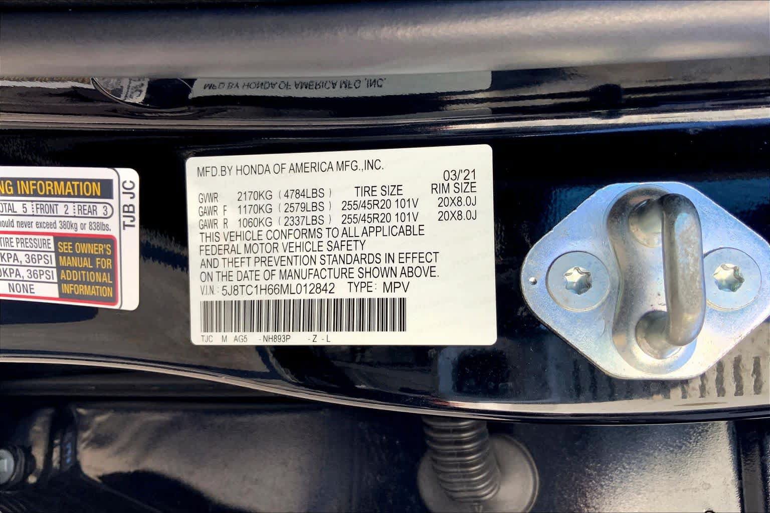 Used 2021 Acura RDX w/ Advance Package FWD image 37