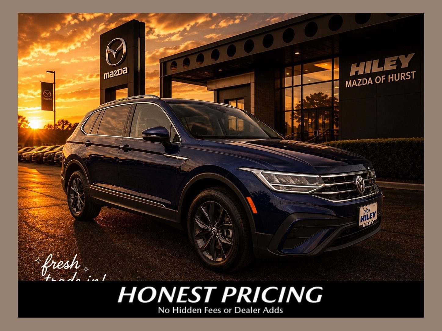 Used 2023 Volkswagen Tiguan SE w/ Panoramic Sunroof Package FWD image 1