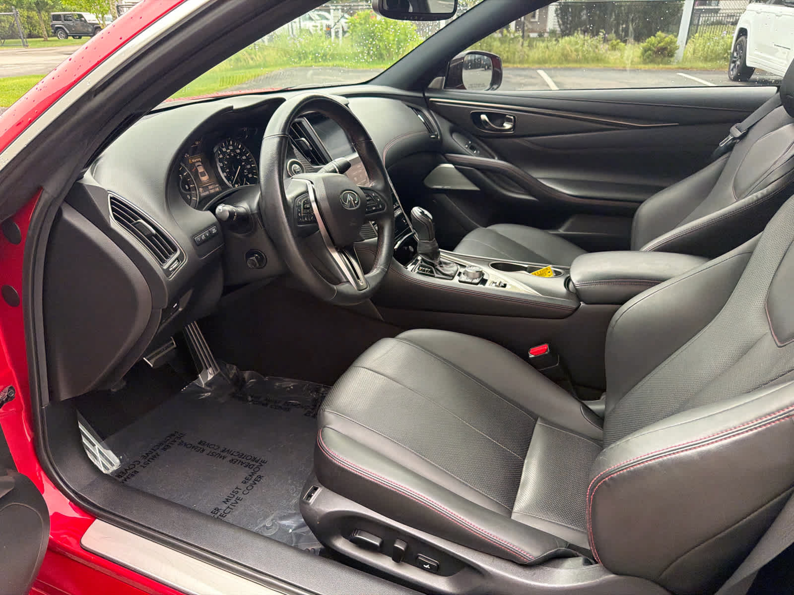 Used 2022 INFINITI Q60 Red Sport 400 w/ Cargo Package AWD/4WD image 21