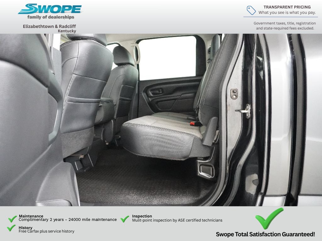 Certified 2019 Nissan Titan S w/ S Utility Package AWD/4WD image 12