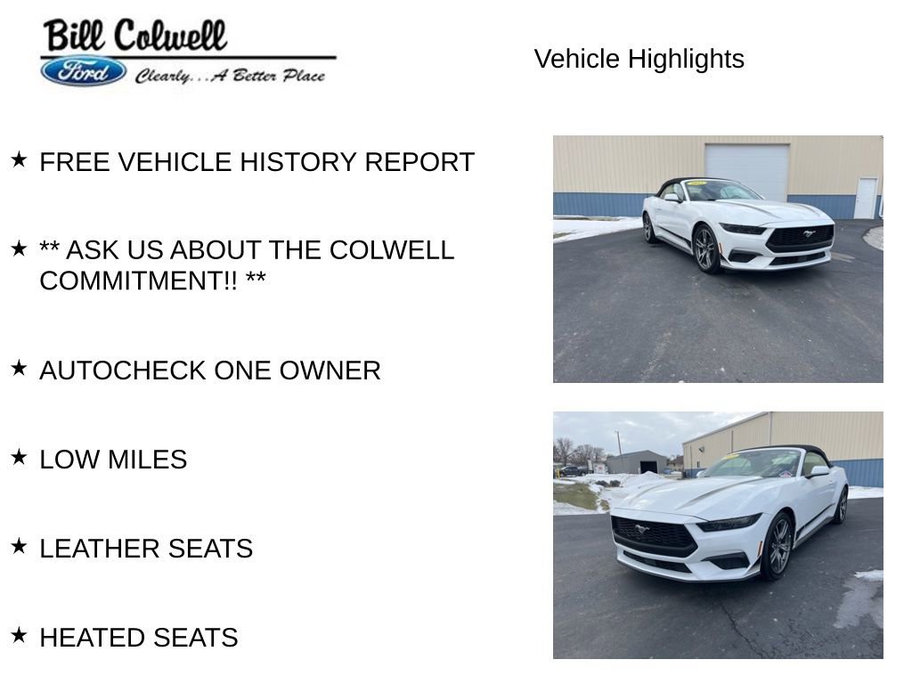 Used 2025 Ford Mustang Premium w/ Wheel & Stripe Package image 11