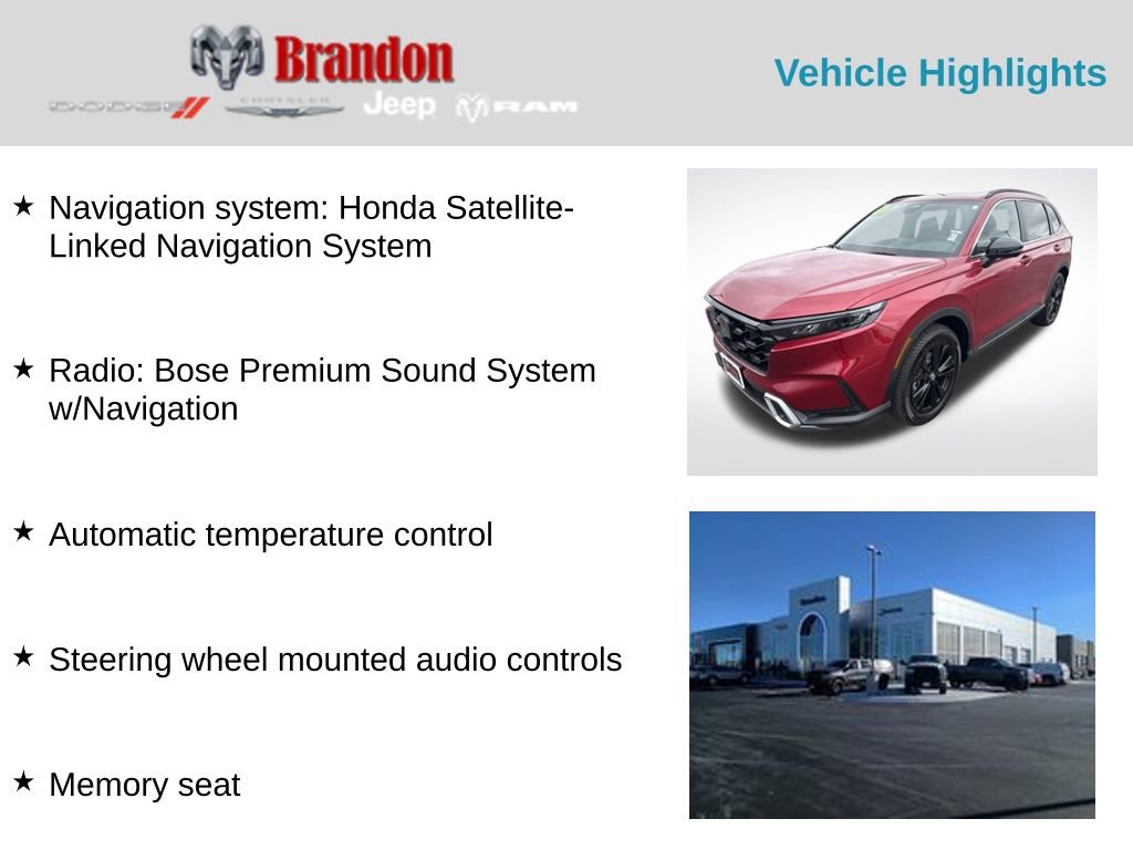 Used 2025 Honda CR-V Sport Touring image 2