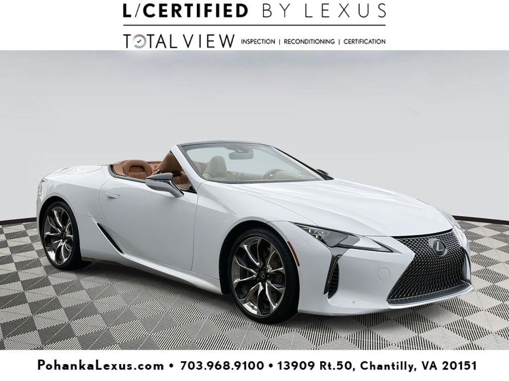 Used 2021 Lexus LC 500 Convertible w/ Touring Package image 1