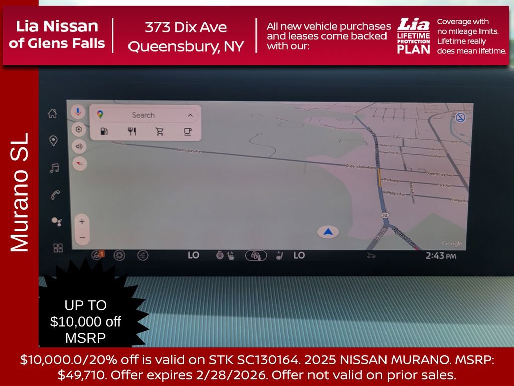 New 2025 Nissan Murano SL w/ Cargo Package image 21