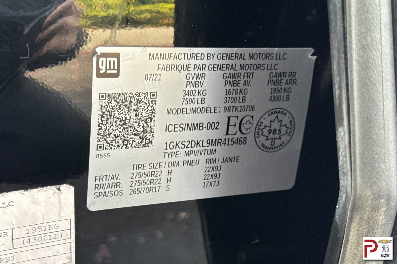 Certified 2021 GMC Yukon Denali AWD/4WD image 38