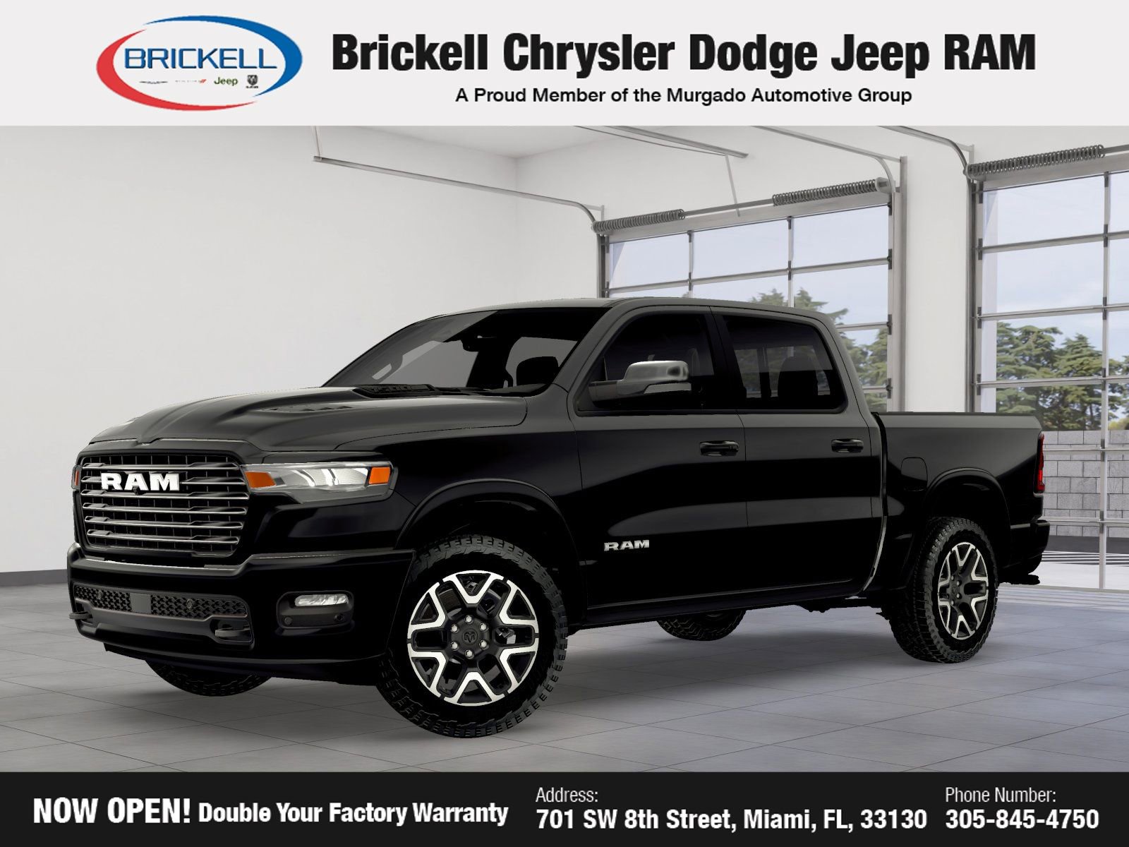 New 2026 RAM 1500 Laramie w/ Sport Appearance Package image 2