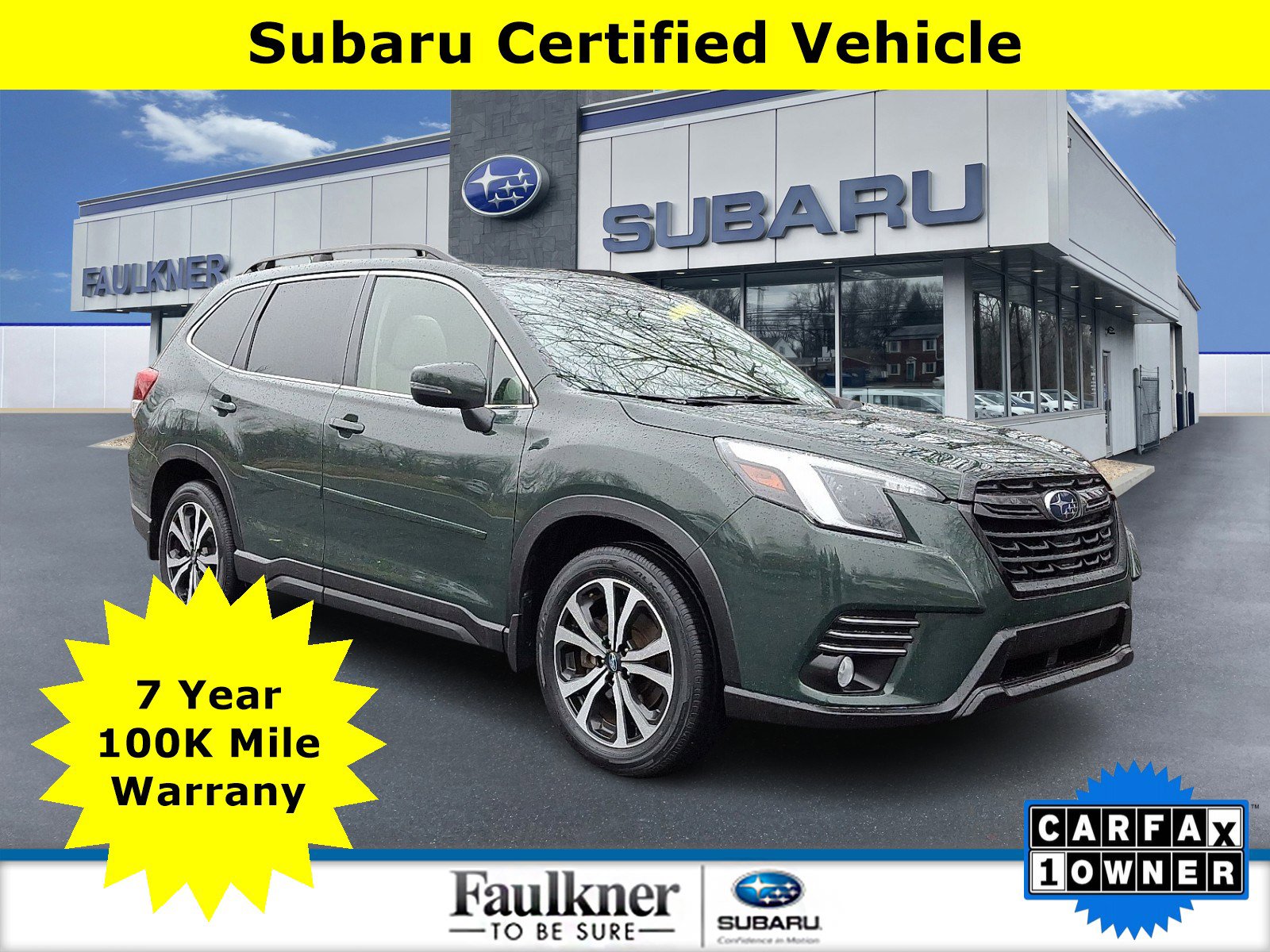 Certified 2023 Subaru Forester Limited image 1