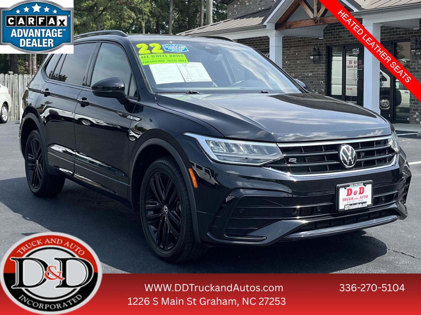 Used 2022 Volkswagen Tiguan SE R-Line