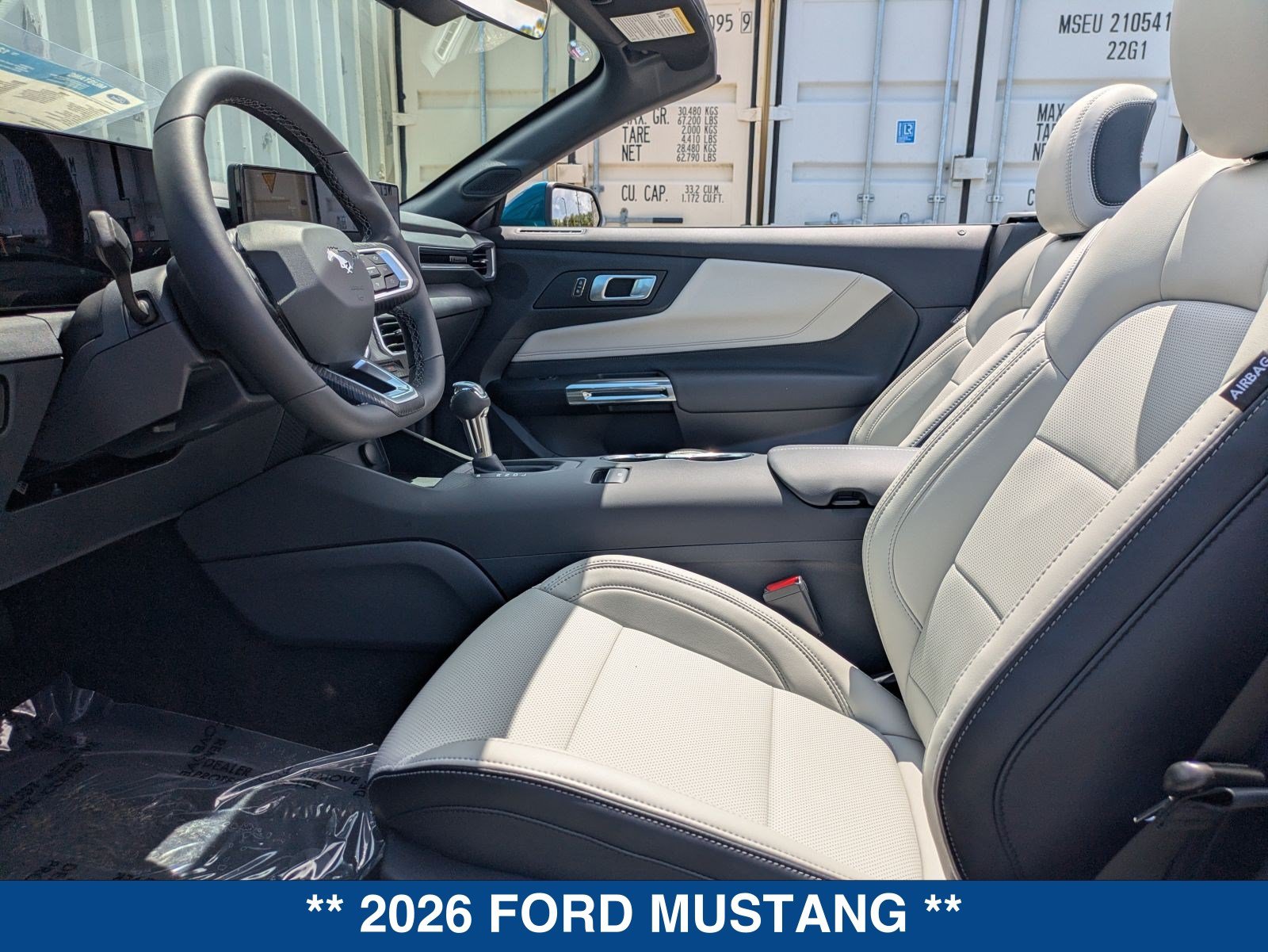 New 2026 Ford Mustang Premium w/ Anti-Theft Package RWD image 95