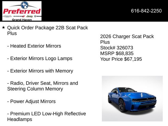 New 2026 Dodge Charger R/T Scat Pack image 24