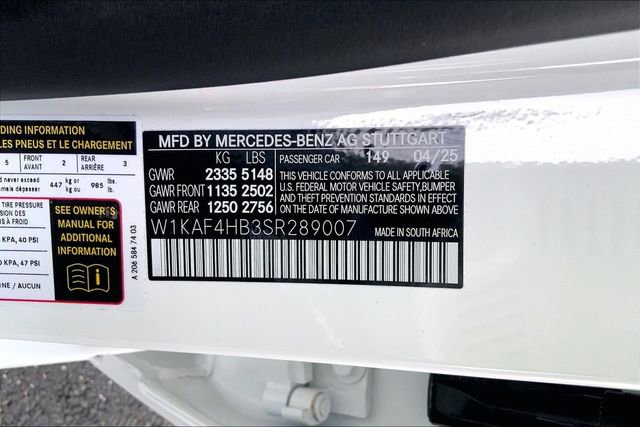 Used 2025 Mercedes-Benz C 300 4MATIC Sedan image 30