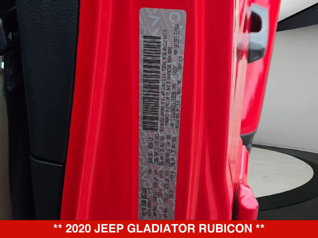 Used 2020 Jeep Gladiator Rubicon AWD/4WD image 36