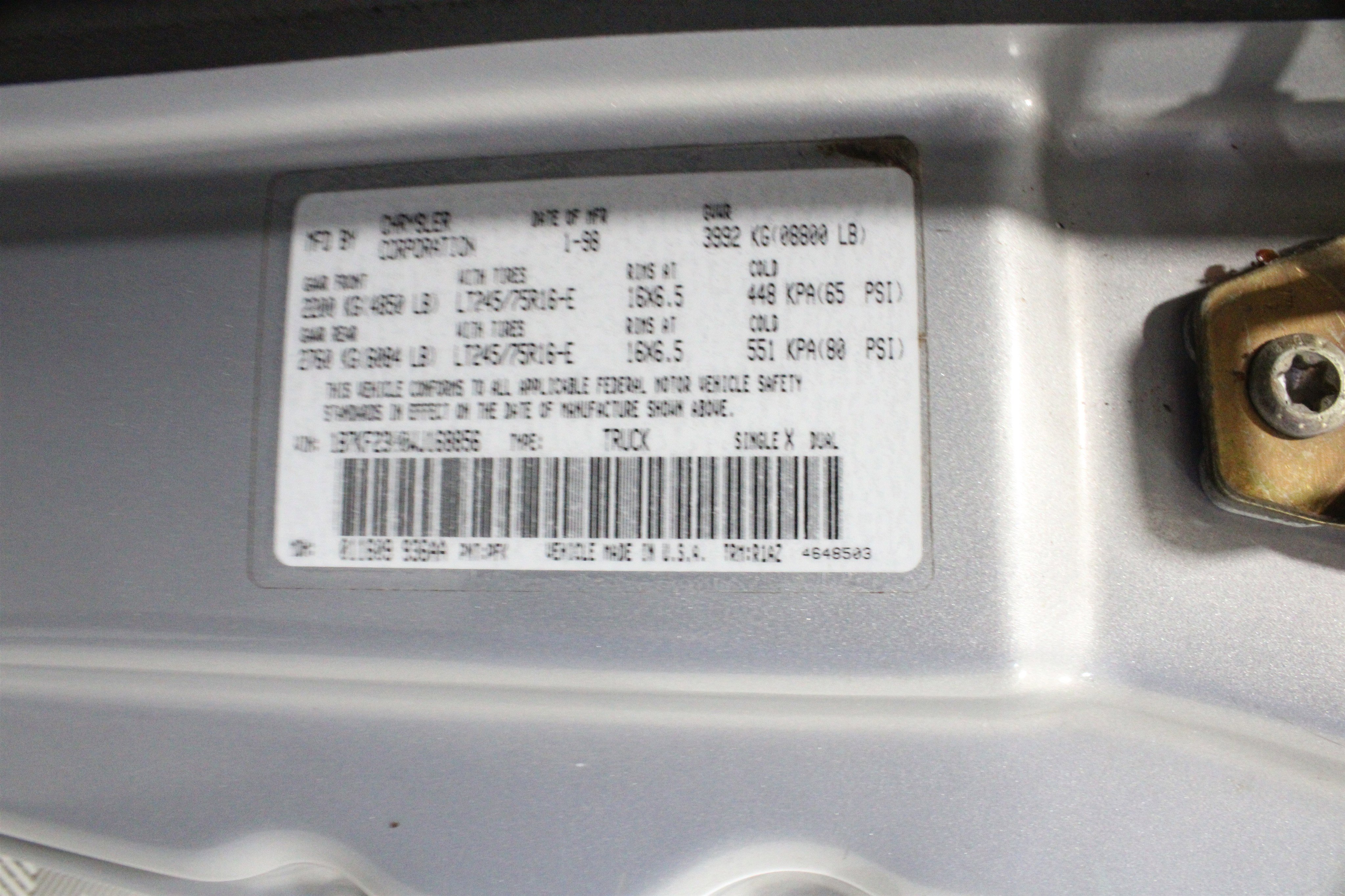 Used 1998 Dodge Ram 2500 Truck 4x4 Quad Cab image 32