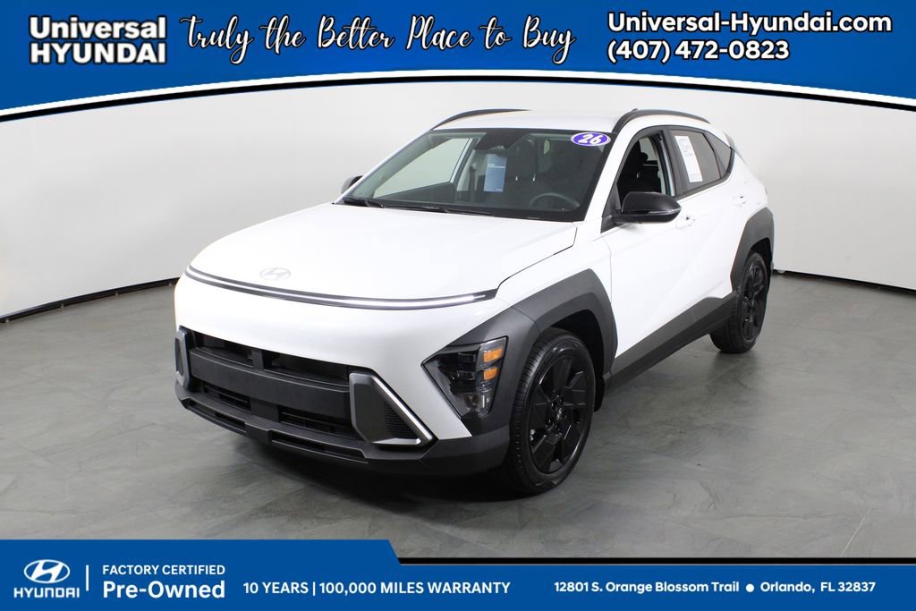 Certified 2026 Hyundai Kona SEL Sport