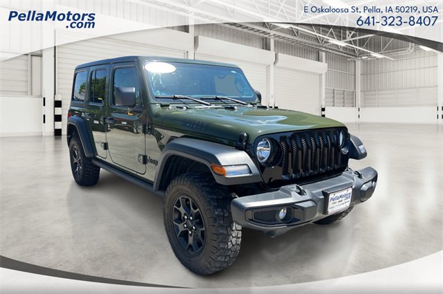 Used 2021 Jeep Wrangler Unlimited Sport image 1