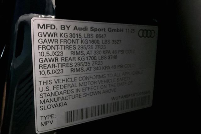 New 2026 Audi RS Q8 performance AWD/4WD image 10
