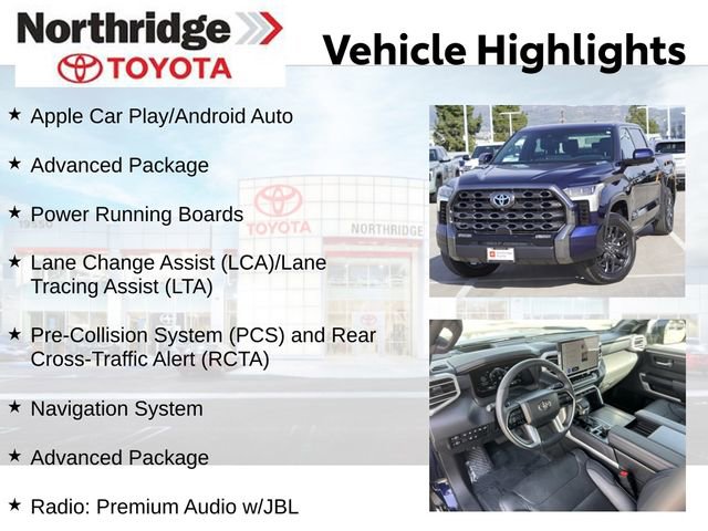 Used 2023 Toyota Tundra Platinum w/ Advanced Package image 2