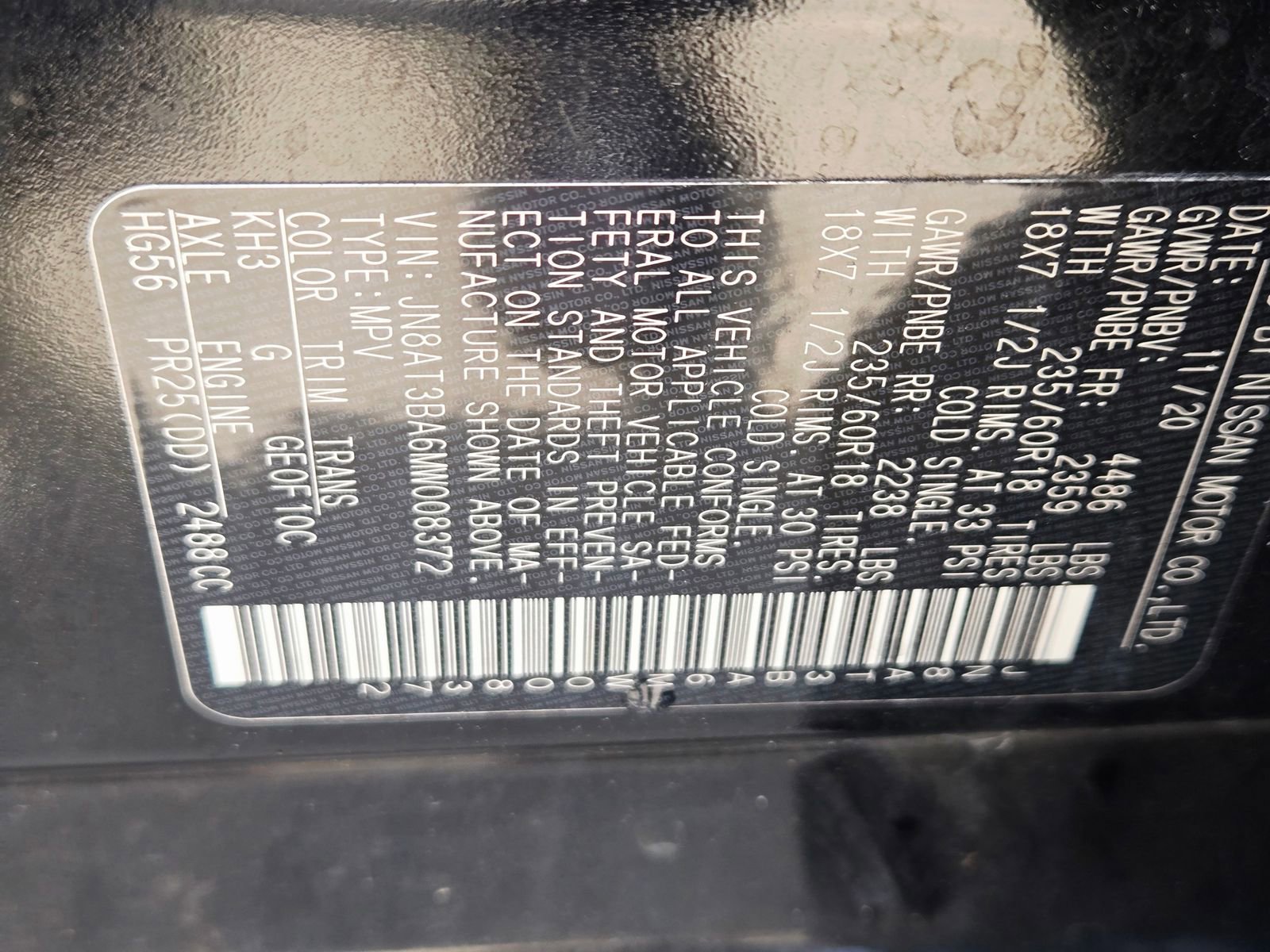 Used 2021 Nissan Rogue SV FWD image 11