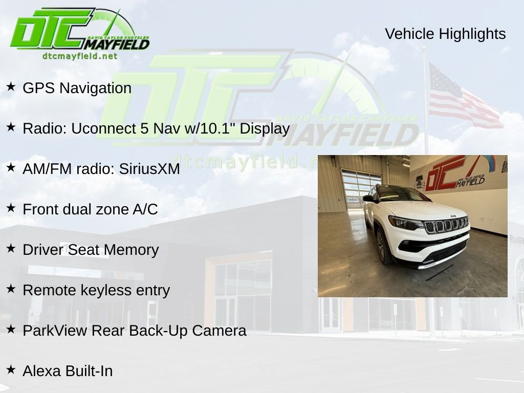 Used 2023 Jeep Compass Limited w/ Elite Group image 6