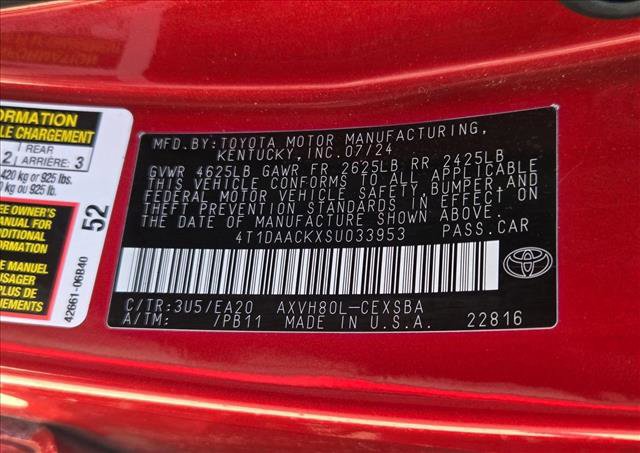 Certified 2025 Toyota Camry SE image 23