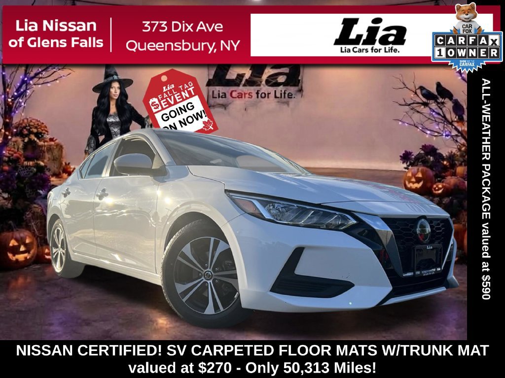 Certified 2023 Nissan Sentra SV w/ All-Weather Package