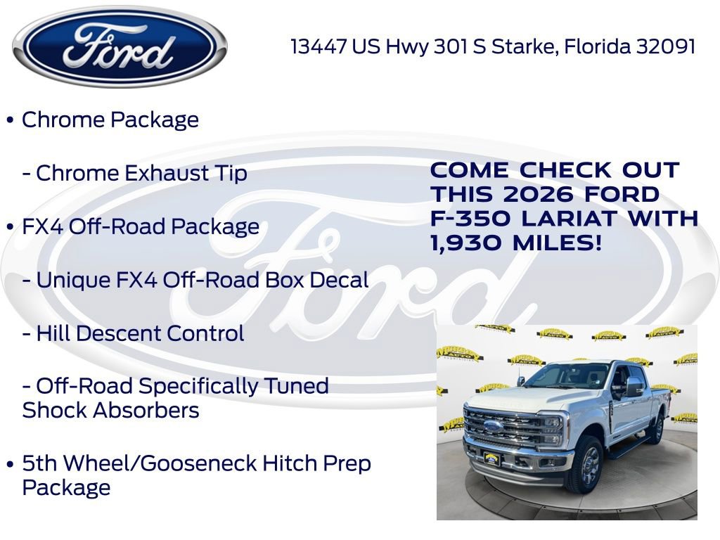 New 2026 Ford F350 Lariat w/ Lariat Ultimate Package AWD/4WD image 20
