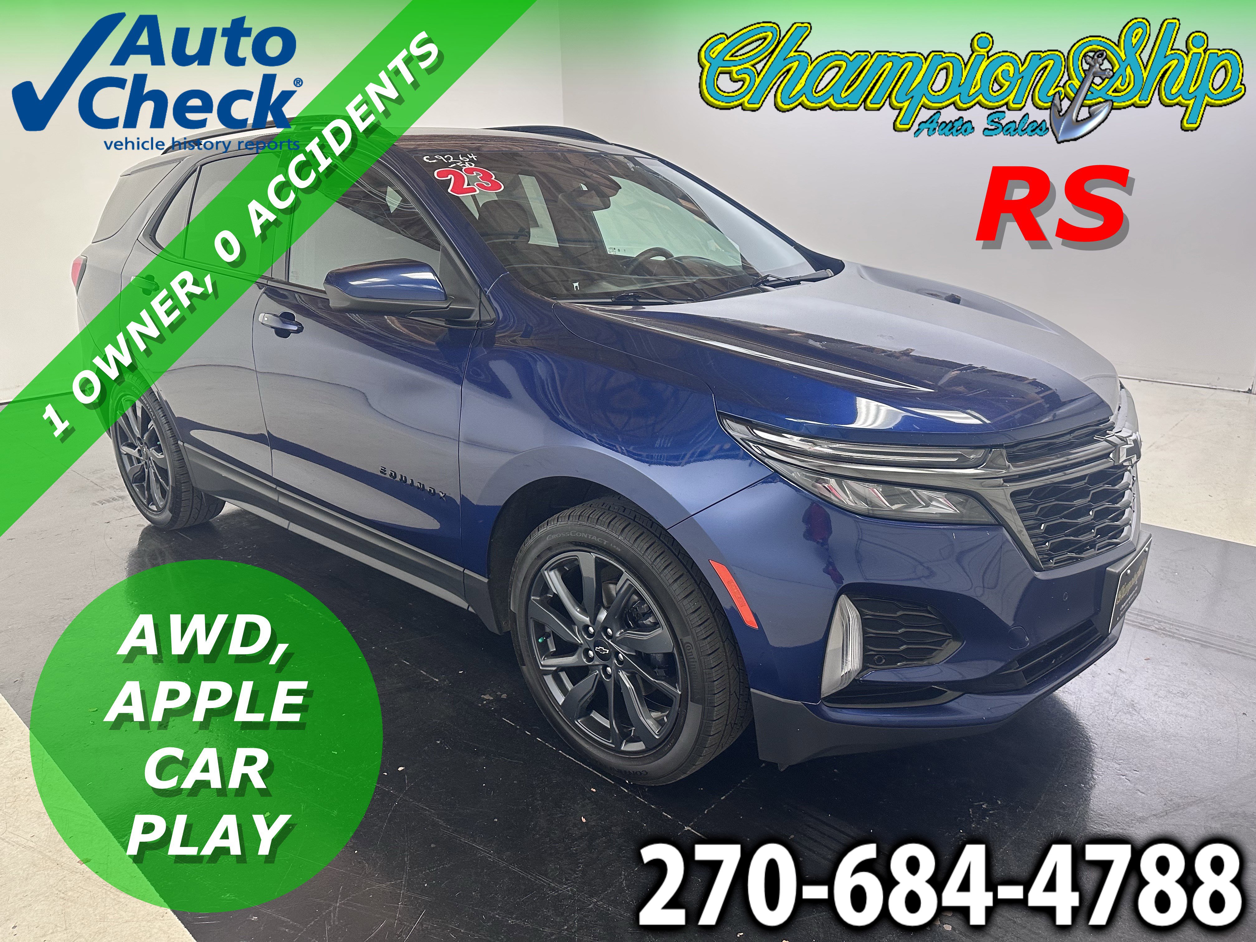 Used 2023 Chevrolet Equinox RS image 1