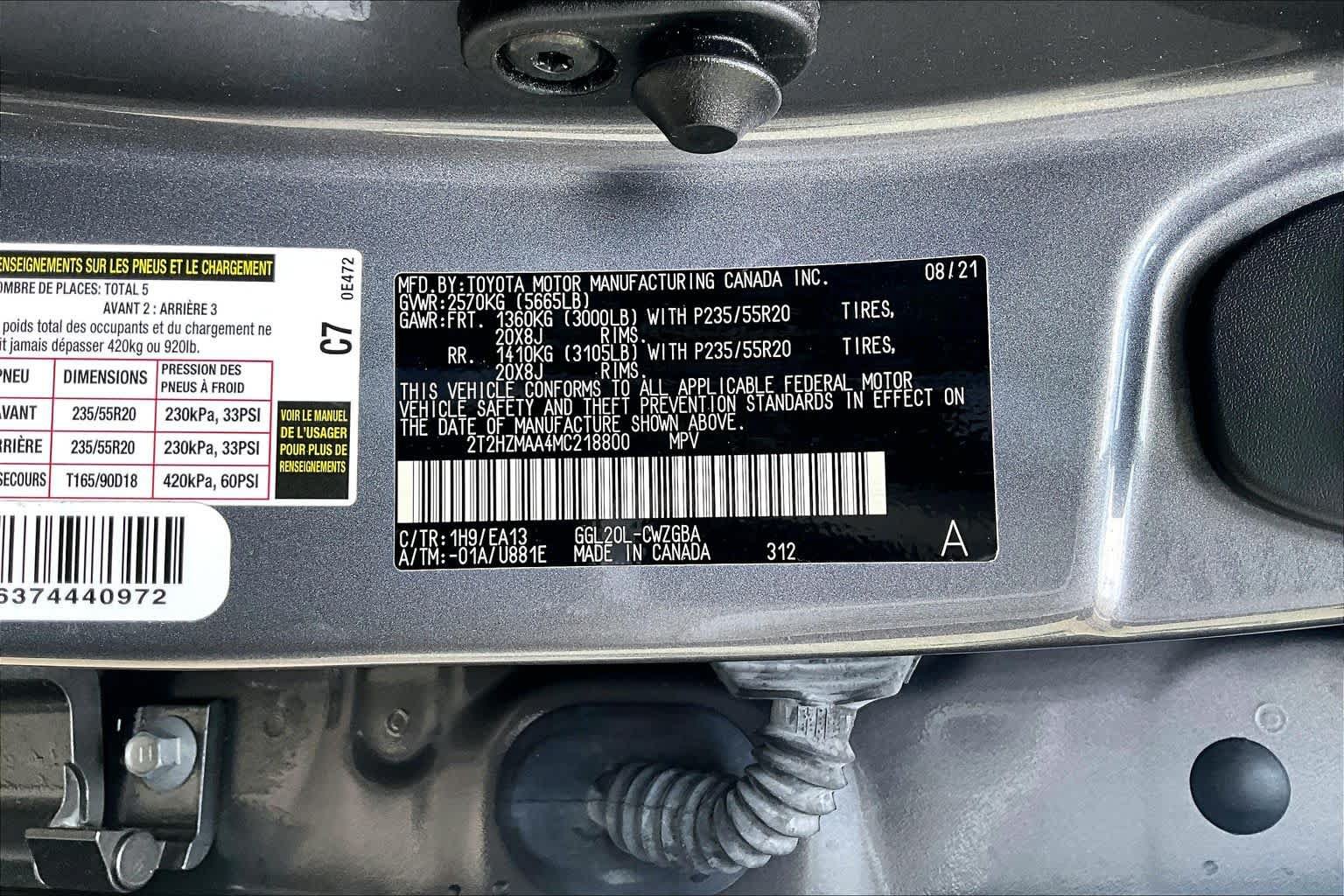 Used 2021 Lexus RX 350 FWD w/ Premium Package image 30