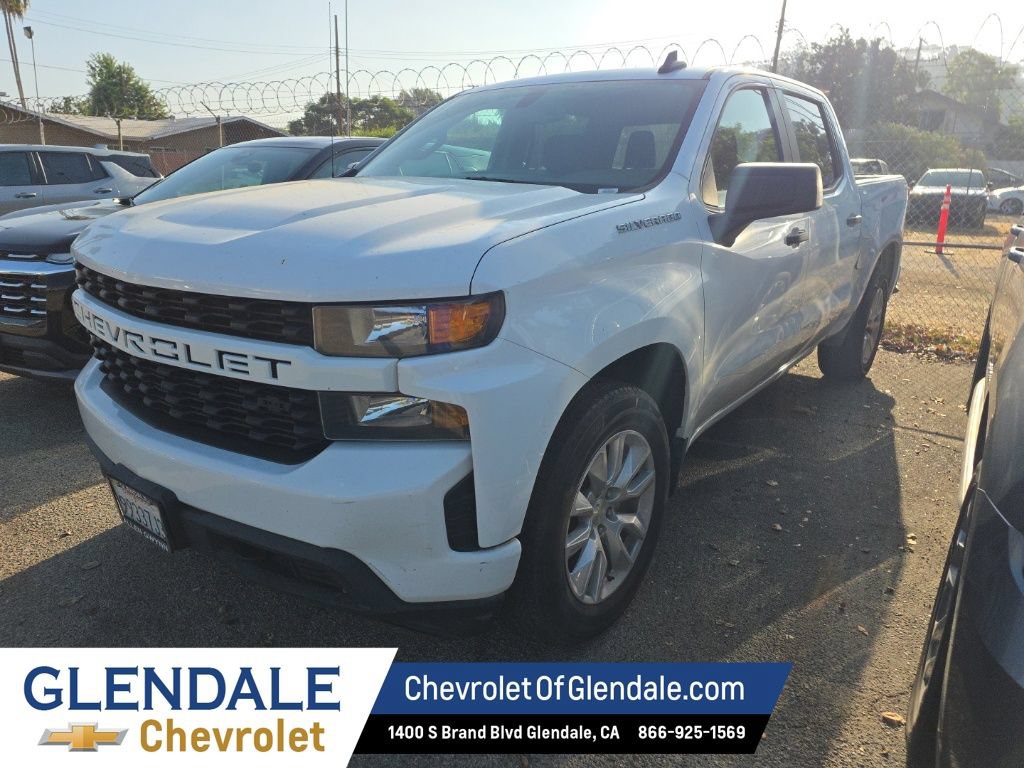 Certified 2021 Chevrolet Silverado 1500 Custom RWD image 1