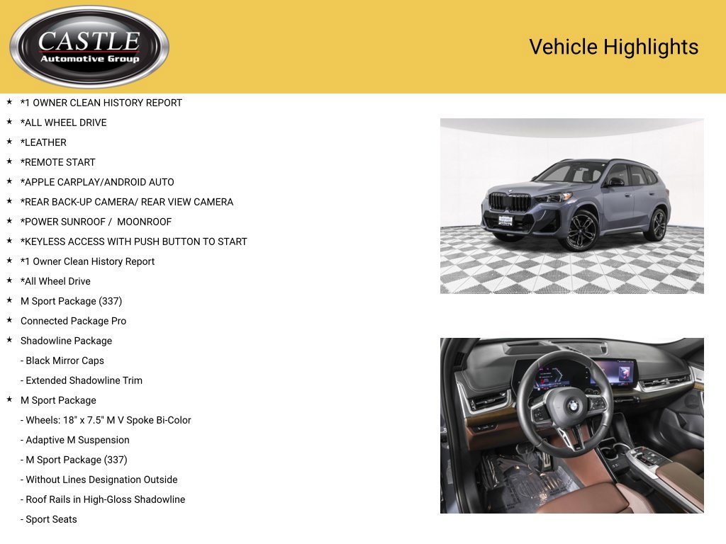 Used 2023 BMW X1 xDrive28i AWD/4WD image 3