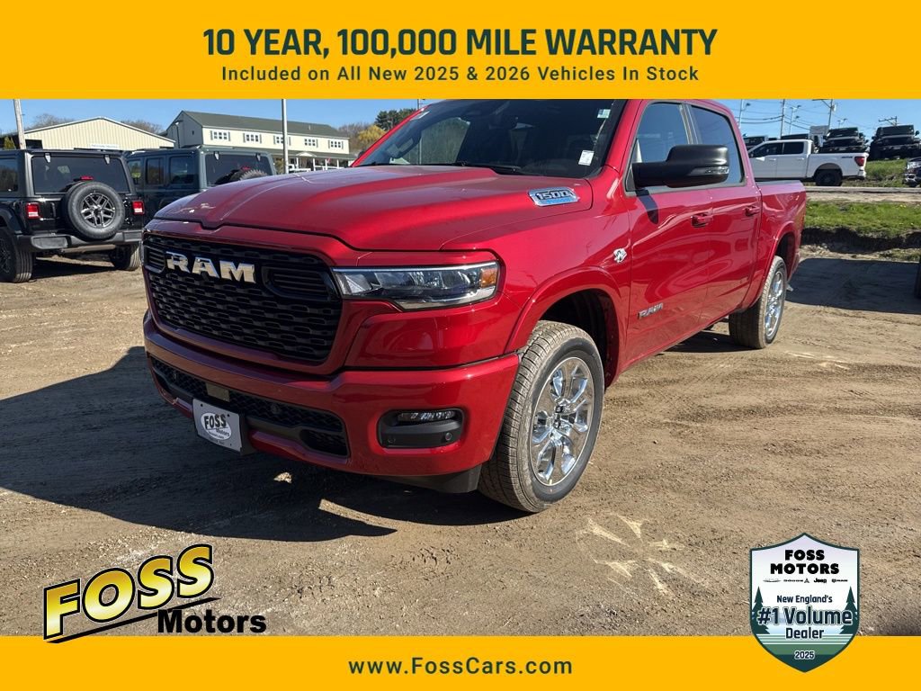 New 2026 RAM 1500 4x4 Crew Cab image 1