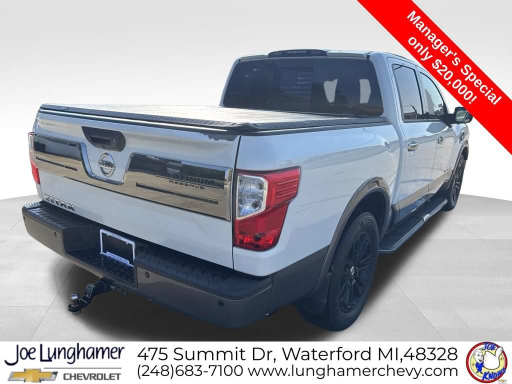 Used 2017 Nissan Titan Platinum Reserve RWD image 3