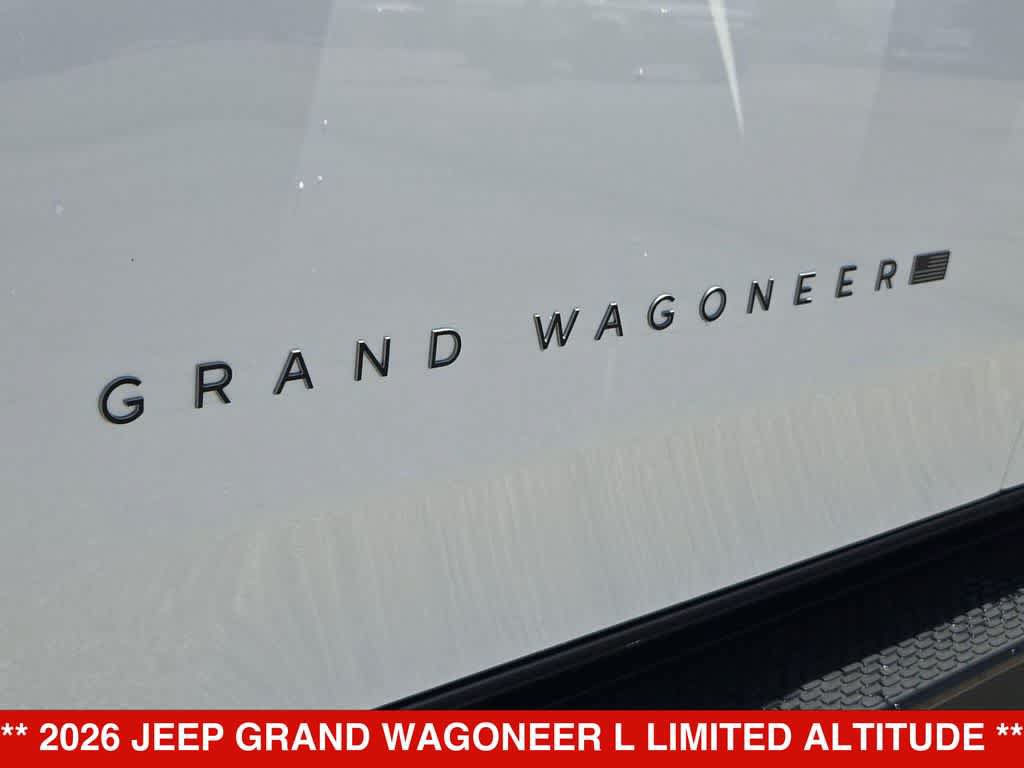 New 2026 Jeep Grand Wagoneer L Limited w/ Rear Seat Video Group I AWD/4WD image 11