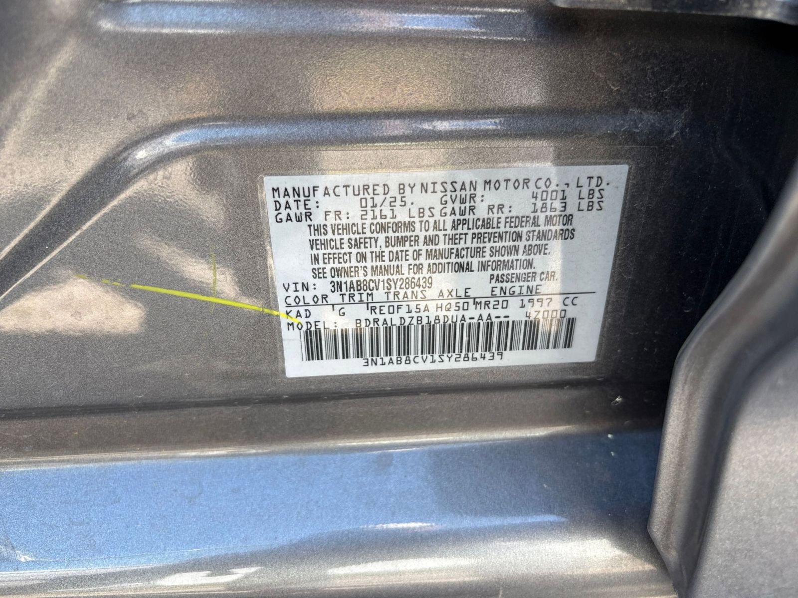 Used 2025 Nissan Sentra SV FWD image 27