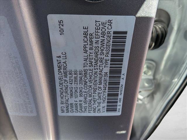 New 2025 Honda Accord SE image 17