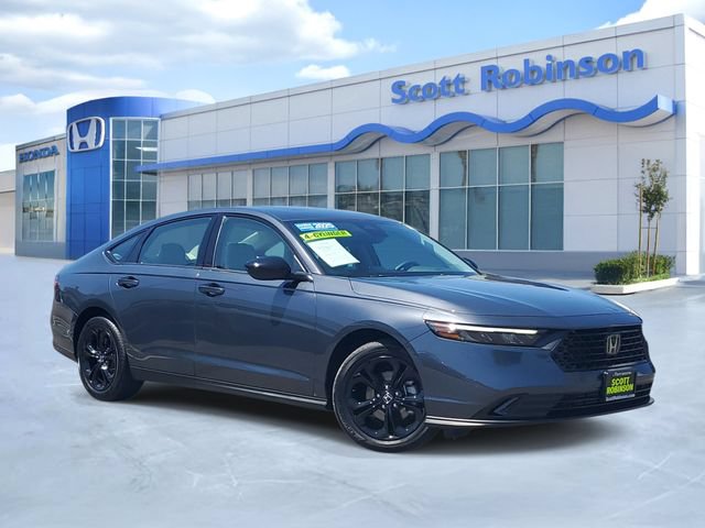 Certified 2025 Honda Accord SE