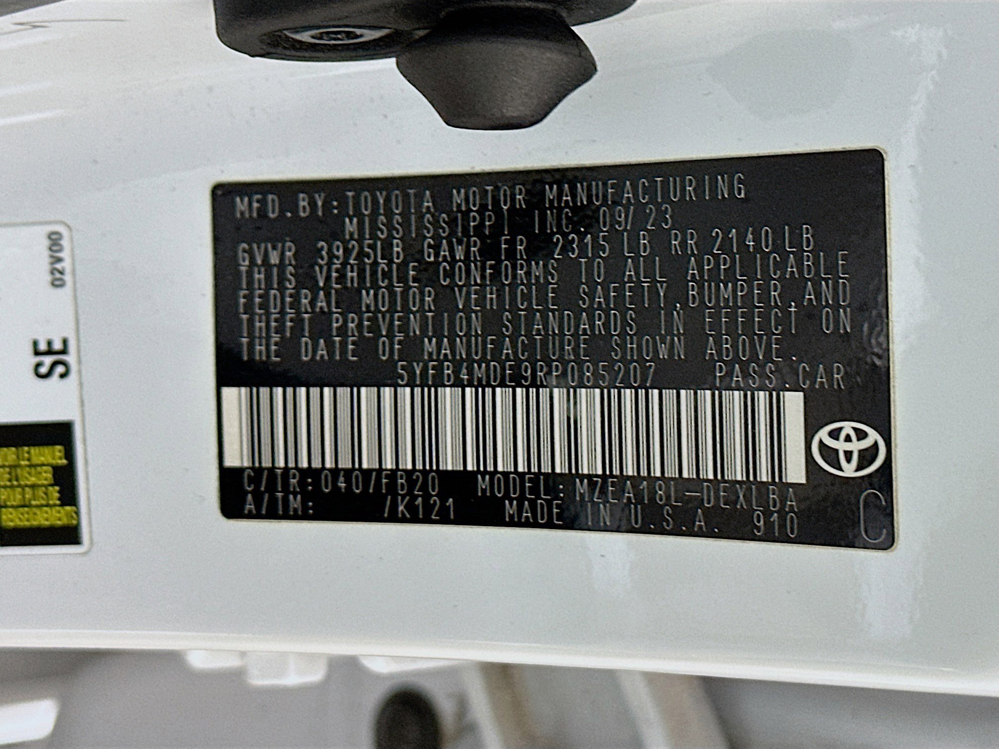 Used 2024 Toyota Corolla LE image 12