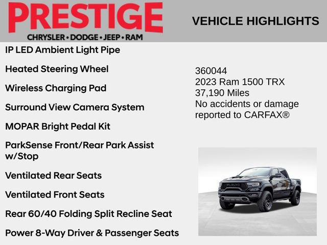 Used 2023 RAM 1500 TRX w/ TRX Level 2 Equipment Group image 8