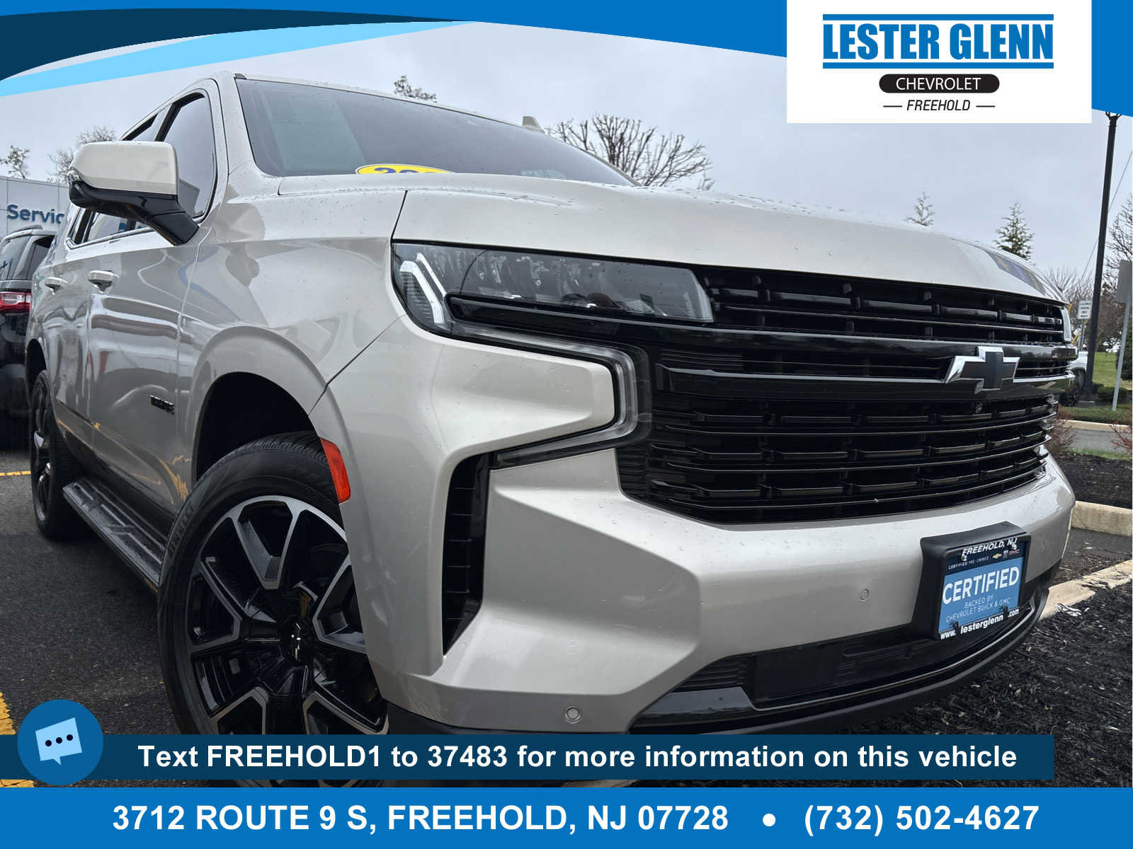 Certified 2024 Chevrolet Tahoe RST w/ Luxury Package image 1