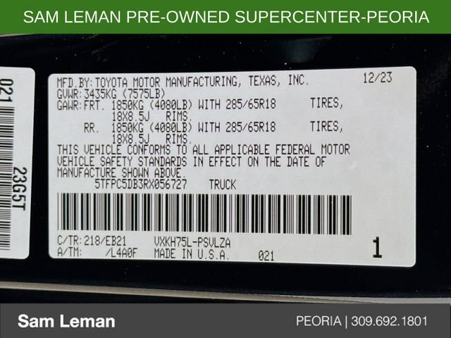 Used 2024 Toyota Tundra TRD Pro image 34