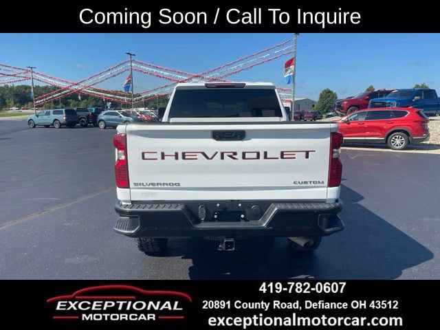Used 2023 Chevrolet Silverado 2500 Custom w/ Custom Convenience Package AWD/4WD image 3