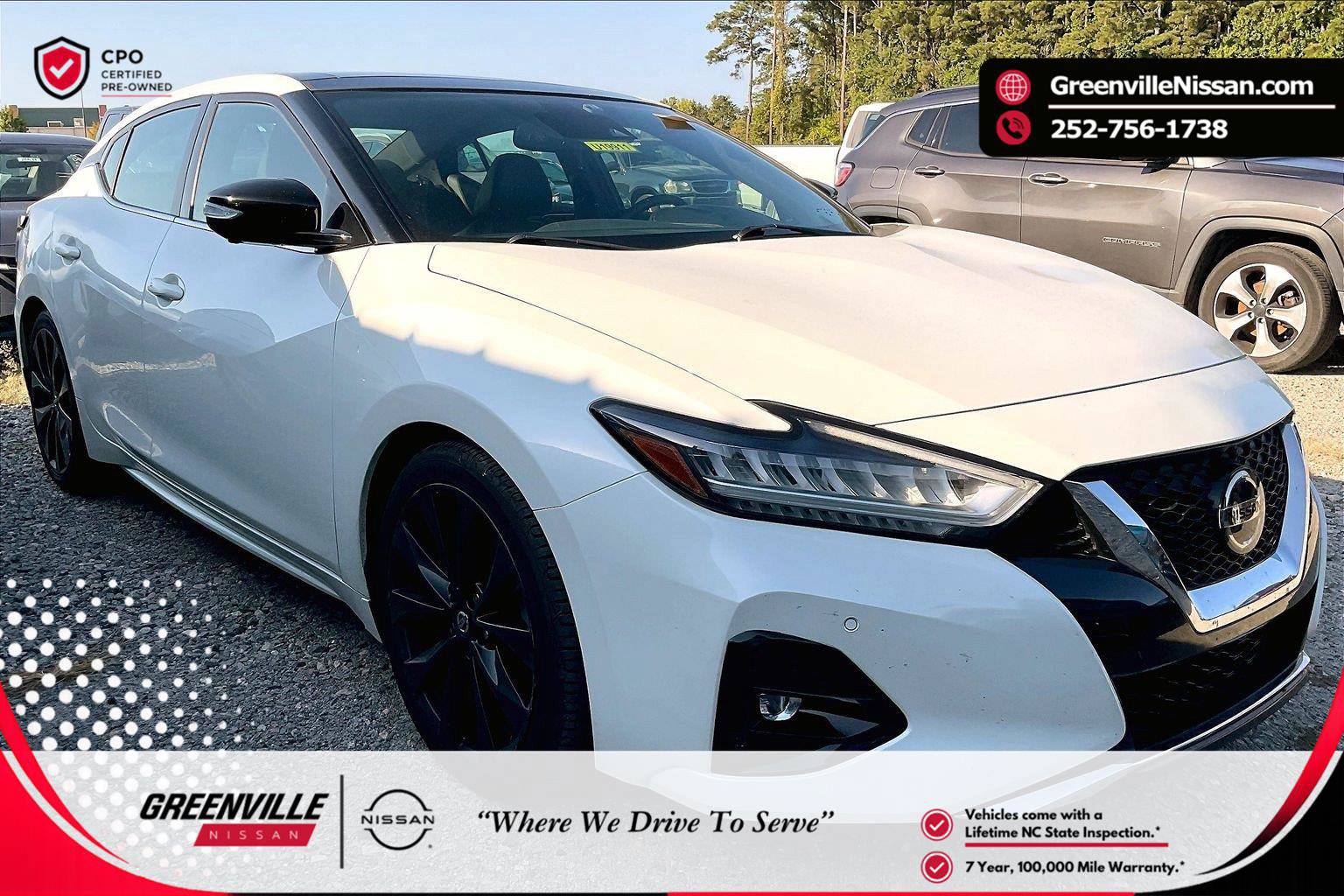 Certified 2020 Nissan Maxima SR w/ Sport Mat Group