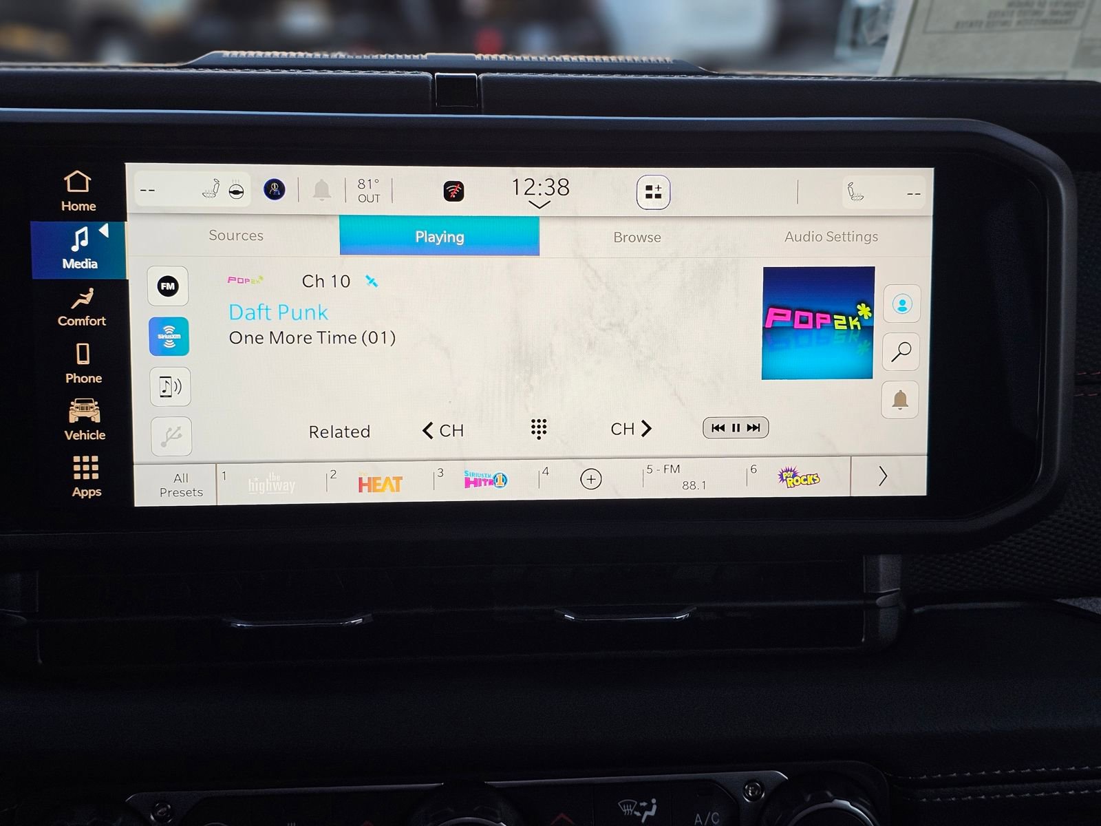 New 2026 Jeep Gladiator Rubicon w/ Steel Power Dome Hood Package image 12