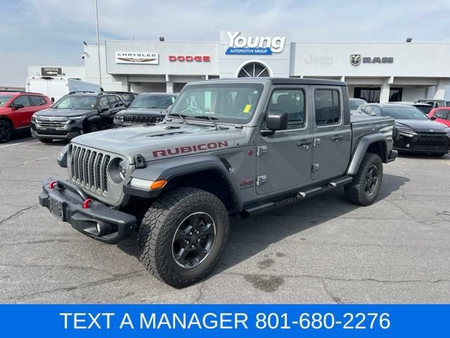 Used 2023 Jeep Gladiator Rubicon w/ LED Lighting Group AWD/4WD image 1